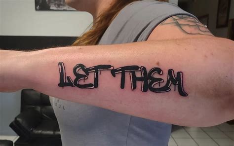 what does let them mean tattoo